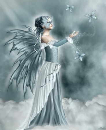 La pluie de papillons argentés